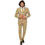 OppoSuits Crazy Prom Suits for Men – Confetteroni – Comes with Jacket, Pants and Tie in Funny Designs Costume d39homme, Multicolore, 46 Homme