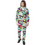 OppoSuits Crazy Prom Suits for Men – Testival – Comes with Jacket, Pants and Tie in Funny Designs Costume pour Homme, 48