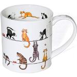 Mugs en porcelaine Dunoon en porcelaine à motif chats 
