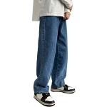 Jeans baggy bleus Taille S look Hip Hop pour homme 