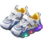 Baskets grises lumineuses lumineuses Pointure 22 look casual pour fille 