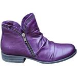 Bottines western & bottines cowboy violettes en cuir Pointure 42 look casual pour femme 