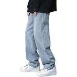 Pantalons baggy bleus camouflage Taille XXL look Hip Hop pour homme 