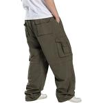 Pantalons cargo verts Taille M look urbain pour homme 