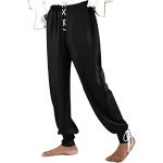 Pantalons noirs Taille S steampunk pour homme 