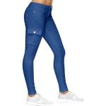 Jeans slim bleus stretch Taille XS look fashion pour femme 