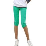 Jeans taille haute verts Taille XS look fashion pour femme 