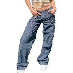 Jeans larges bleus en denim Taille L rétro pour femme 