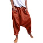 Pantalons baggy rouges Taille XS plus size look fashion pour femme 