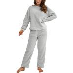 Pyjamas en polaires gris Taille XS look fashion pour femme 