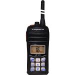 ORANGEMARINE WPF 300 Radio VHF portable étanche et flottante - Noir/Orange