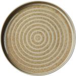 Assiettes plates blanches en porcelaine diamètre 19 cm 