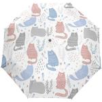 Parapluies pliants à motif chats look fashion 