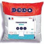Lot de 2 oreillers DODO - Enveloppe 100% coton biologique - 60 x 60 cm -  AQUA-PURE