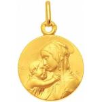 Orféva Medaille bapteme Vierge à l'enfant de Botticelli
