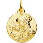 Orféva Médaille Vierge à l'enfant de Botticelli (Or Jaune 9K)