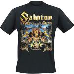 Orgullo T-shirt en coton Carolus Rex Black Sabaton Blacks, Noir , XL