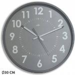 Orium Horloge murale silencieuse à quartz - diamètre 30 cm - aluminium