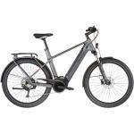 Vélos électriques Ortler gris en aluminium 500 Wh moteur central 11 vitesses en promo 