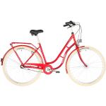 Vélos Ortler rouges en aluminium 3 vitesses à frein à rétropédalage hollandais en promo 