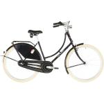 Vélos Ortler noirs en aluminium 3 vitesses à frein à rétropédalage hollandais en promo 