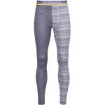 Ortovox 185 Rock'N'Wool Long Pants - Sous-vêtement thermique homme Grey Blend XL