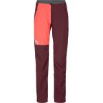 Pantalons techniques Ortovox rose fushia en laine de mérinos Taille S look fashion pour femme en promo 
