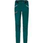 Pantalons de randonnée Ortovox verts en shoftshell à motif Les Alpes Taille L look fashion pour femme 