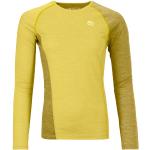 T-shirts techniques jaunes en lyocell à manches longues Taille XL pour femme 