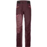 Pantalons de randonnée Ortovox rouges en polyamide Taille M look fashion pour femme 