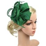 Chapeaux de mariage verts Taille M look fashion pour femme 
