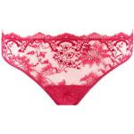 Tangas en dentelle Oscalito rose fushia en coton Taille S pour femme en promo 