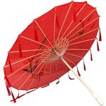 Parapluies japonais rouges look fashion pour femme 