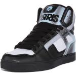 Chaussures de skate  Osiris noires en cuir synthétique légères à bouts ronds Pointure 42 look Skater pour homme 