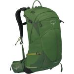 Sacs à dos de randonnée Osprey vert d'eau avec housse anti-pluie pour homme 