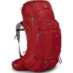 Sacs à dos de randonnée Osprey rouges pour femme 