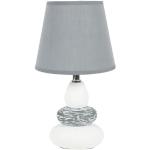 Lampes de table ampoules E14 blanches en céramique 