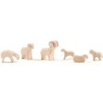 Figurines en bois à motif moutons de 3 à 5 ans 