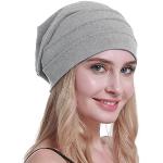 Chapeaux gris en coton bio Tailles uniques look fashion pour femme 