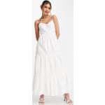 Robes longues & Other Stories blanches avec broderie longues Taille M pour femme en promo 