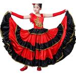 Robes flamenco rouges en satin Taille 3 ans look fashion pour fille de la boutique en ligne Amazon.fr 