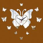Horloges design à motif papillons modernes 