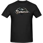 Oudrspo T-Shirt for Sabaton T-Shirt à Manches Courtes pour Hommes