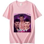 OUHZNUX T-Shirt Taylor Lautner T-Shirt pour Hommes Twilight Jacob Black Fantasy Film T-Shirt Confortable Vêtements À Manches Courtes Hip Hop Hauts pour Enfants Xxs-3Xl