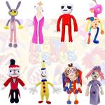 OURDUOJIN (8pcs Amazing Digital Circus poupée en Peluche, 12,6 Pouces numérique Cirque poupée en Peluche kaufmo, pour Les Enfants Cadeau de Noël, pour Les Fans d'anime comme Cadeau de Collection