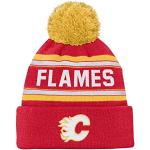 Outerstuff Enfants NHL Bonnet d'hiver Jacquard Cuff Calgary Flames