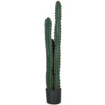 Outsunny Cactus artificiel grand réalisme plante artificielle grande taille dim. Ø 18 x 120H cm vert
