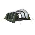Tentes tunnels Outwell vertes en polyester 6 places 