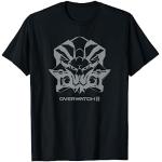 T-shirts noirs Overwatch Taille S classiques pour homme 