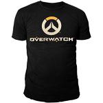 Overwatch - T-shirt haut de gamme pour homme - Logo Icon (noir) (S-XL), Noir , S